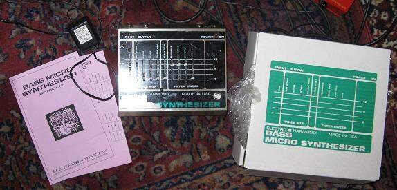 FS EHX Bass Microsynth, old version