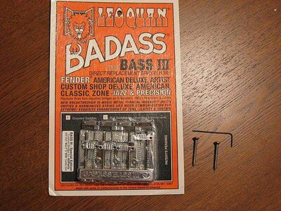 SOLD: FS:  BADASS III bridge - Chrome