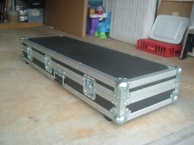 FLIGHT/ROAD CASE for BASS GUITAR, LIKE NEW