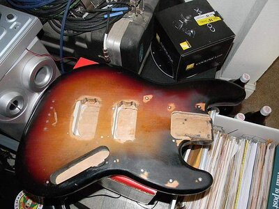 Fender Highway 1 PROJECT body - cheap