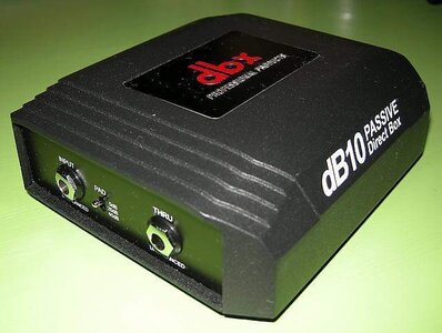 DBX DB10 Passive DI Box