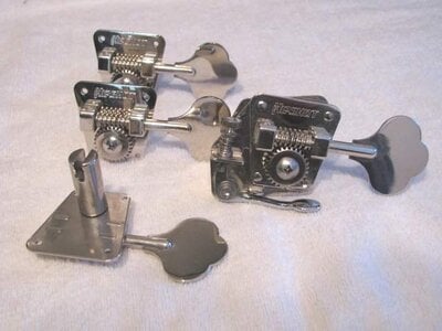 Hipshot Fender Style Tuner Set with Detuner