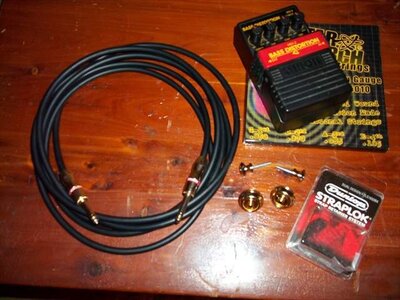 Straplocks, Pedal, Monster Cable : F/S