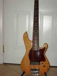 Lakland 5 string neck & custom parts bass, $650