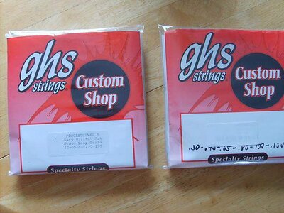 GHS custom shop strings