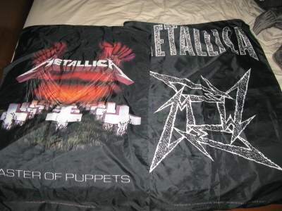 Metallica Poster Flags