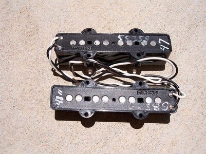 F/S Fender 70's reissue Jazz pickups $50 shipped to CONUS