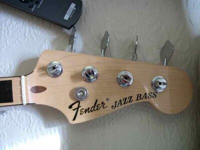 FS: GEDDY LEE jazz neck w/MIA P bass body