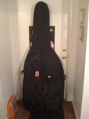 *SOLD* TKL Deluxe upright bass gig bag