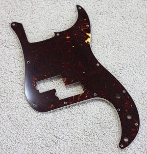 FS: Vintage Tortoise Precision Pickguard, 4-Ply, Celluloid