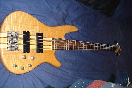 FS/FT Feeler Ibanez SR905 Neckthru Flame Maple