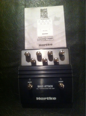 FS Hartke VXL Bass Attack pedal