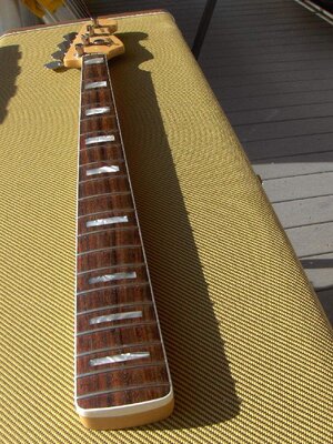 FS - 70s RI Fender Jazz Bass Neck - Rosewood/blocks