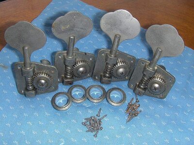 FS - Set of Schaller BML (new, chrome)/Relic tuner set Kramer Fender-style