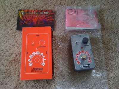 EHX BassBalls like new original packaging