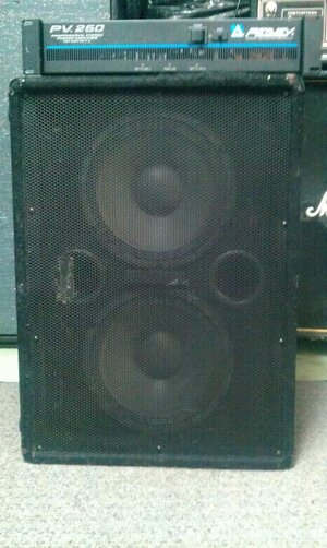 Seismic Audio - 8 ohm -Ported 400 watt 2X10 for sell.  Cheap!