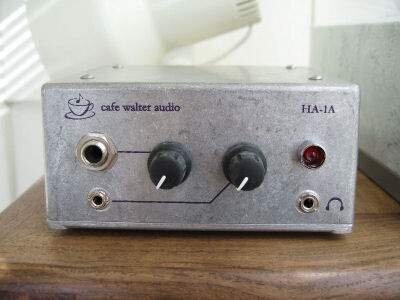 Cafe Walter Audio HA-1A headphone amp