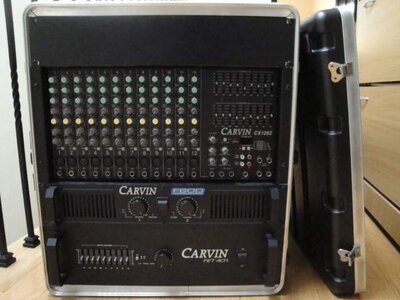 Carvin PA - Speakers, monitors, mixer, poweramps, cables