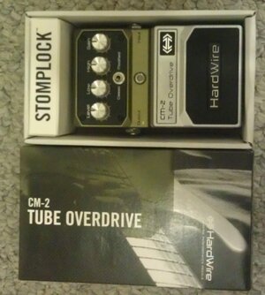 Digitech CM-2 tube overdrive