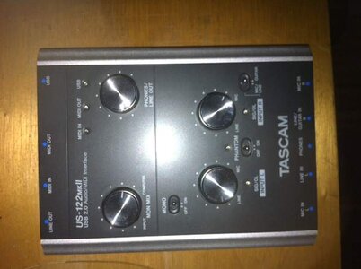 FS- Tascam US-122MKII Audio/MIDI Interface