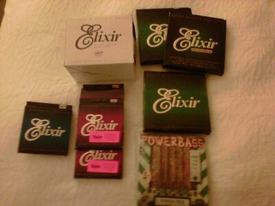 FS: Elixir strings Bass & guitar, TI Powerbass strings