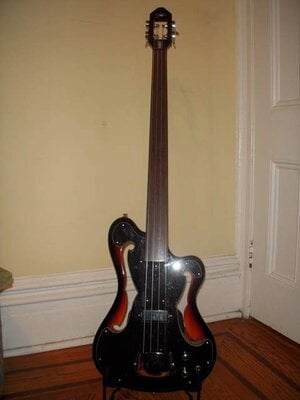 FS:Eastwood EUB-1 fretless w/mod