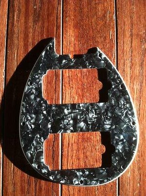 EBMM 4HH charcoal pearl oem pickguard $25