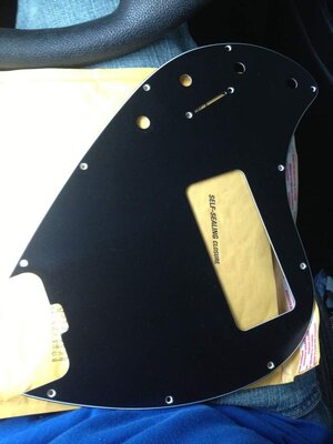 Music Man Stingray 5 Pickguard-black