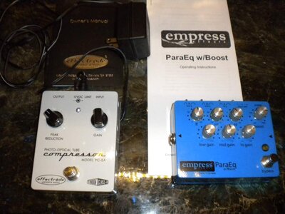 FS: Empress EQ & Effectrode PC2A Comp.