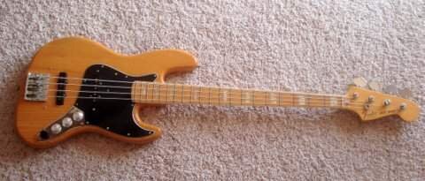 FS Fender Jazz Bass USA 1978 Natural