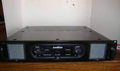 Samson SX1800 power amp