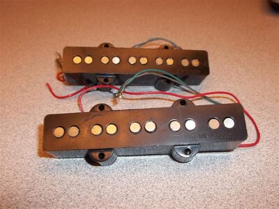 FS Used Dimarzio DP549 Ultra Jazz 5 pickup set