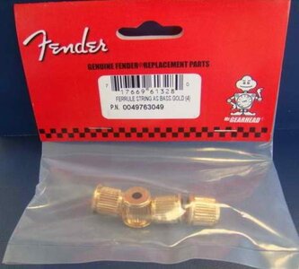 FS: Fender string ferrules (gold)