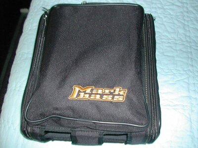 FS: MARKBASS HEAD TRAVEL BAG-AS NEW !