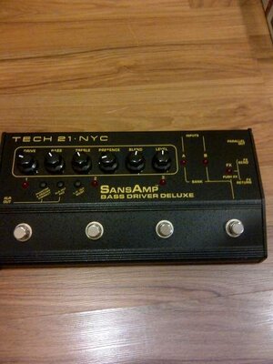 FS/FT:  Sansamp Bass Driver (BDDI) Deluxe