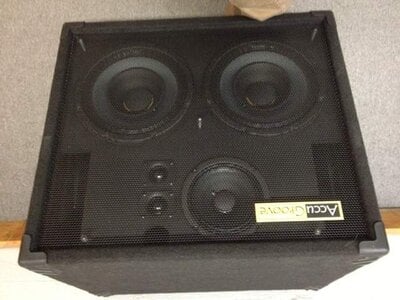 FS: Accugroove Tri210L with blown speaker