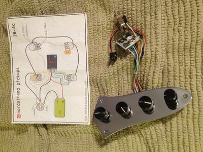 Nordstrand 2B-4C 2 band preamp!