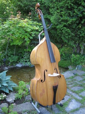 1890s Bohemian/German double bass