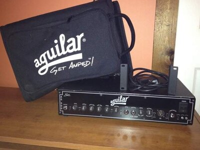 Aguilar SC500 w/Case and SL112 cab