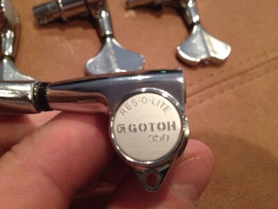 Gotoh sterling/stingray 5 tuners!  FS!