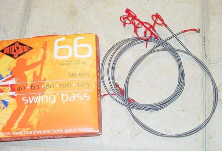 RotoSound Swing Bass 5 String 40-125 Cut for ATK