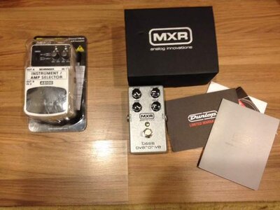 FS/FT:  MXR M89 Bass Overdrive and Behringer AB100 Selector