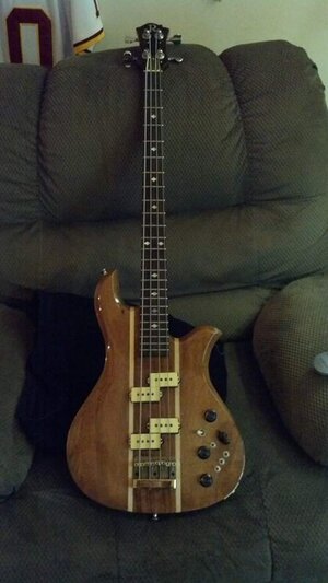 FS/FT 1981 BC Rich Eagle Bass Koa USA