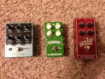 FS: Earthquaker Sea Machine, Aggy Octamizer, TC Corona Chorus, 1spot