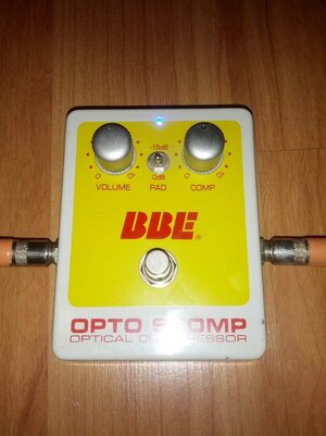 BBE Opto Stomp Optical Compressor - Bluelight Special!!!