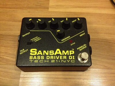 FS/FT:  SansAmp Bass Driver BDDI