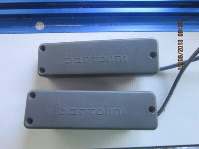 Bartolini 72P25C Quad Coil Humbucker set