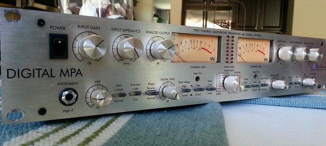 Art Digital MPA - 2 Channel Tube Preamp