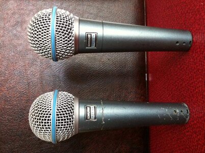 SHURE 57A and 58A