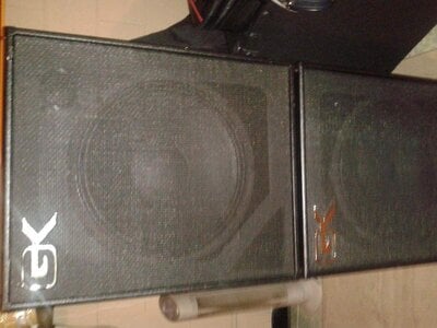 GK MB 115 Combo with matching powered  MB115 cab